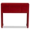 Baxton Studio Red Finished Wood Bronze Finished Accents 6-Drawer Console Table 147-8191 - alternate 7
